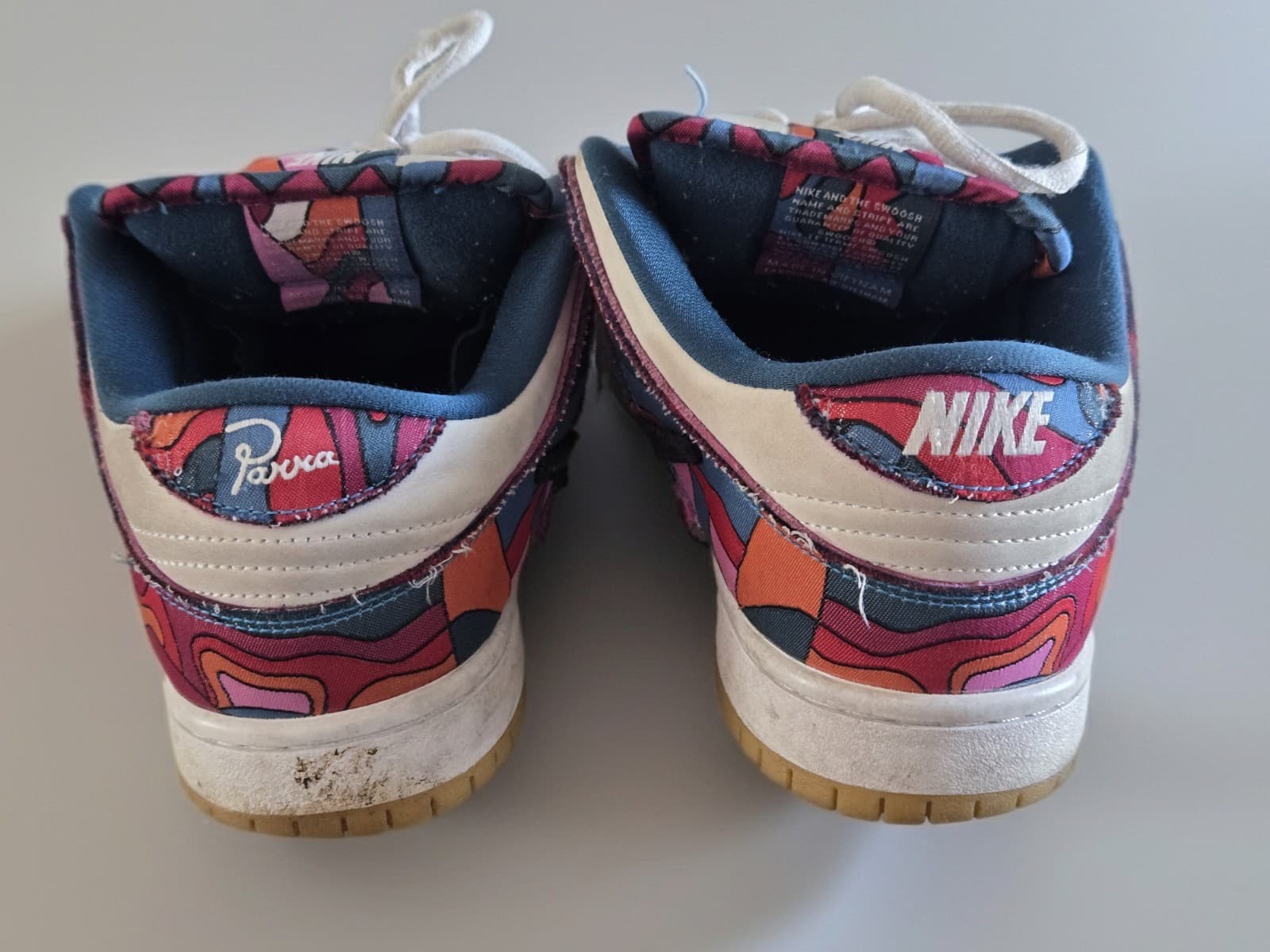 Nike SB Parra Dunk Low Size 7.5 USED no box - Thumbnail 3