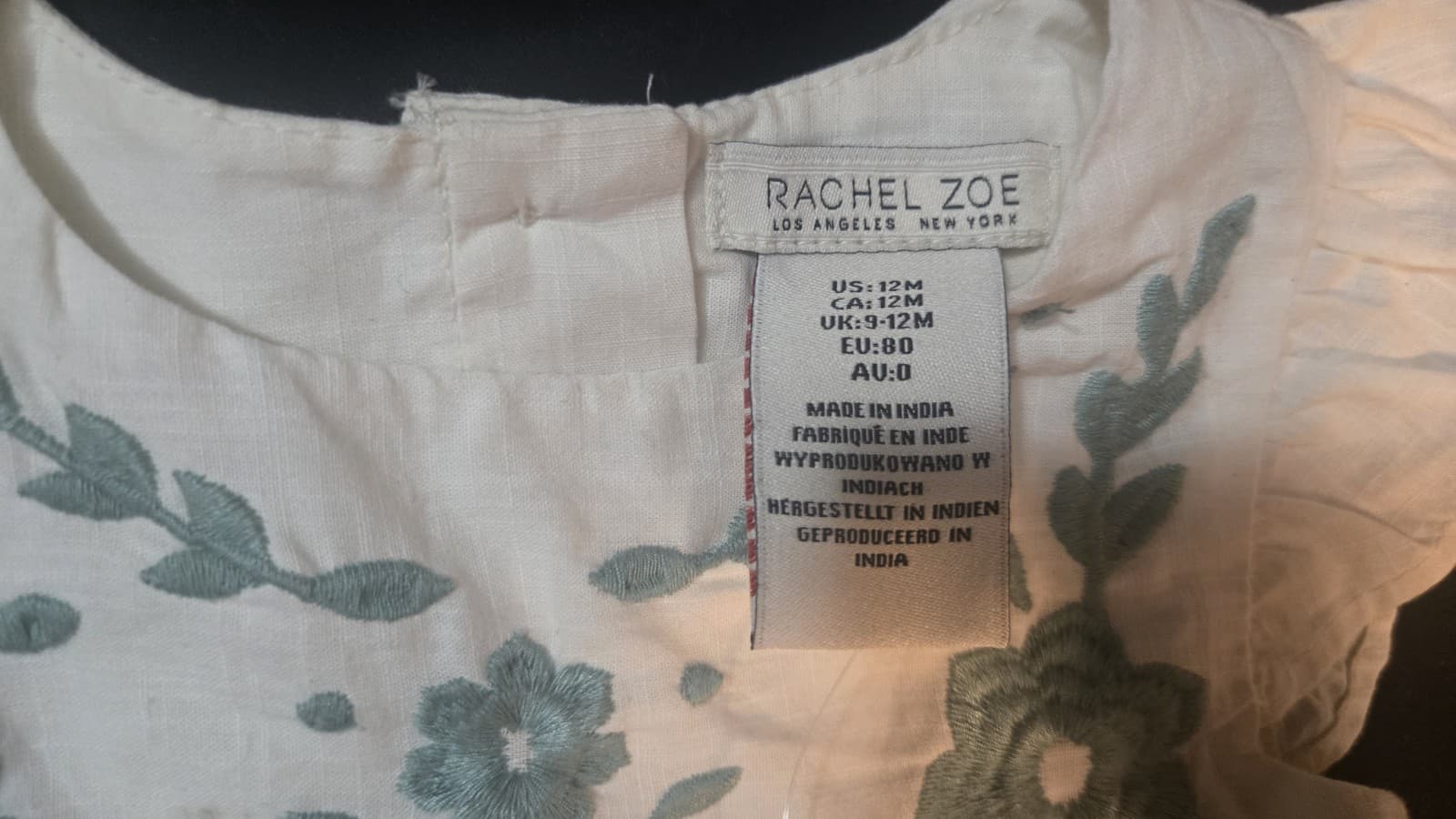 Rachel Zoe Tunic Dress Toddler size 18mt - Thumbnail 3