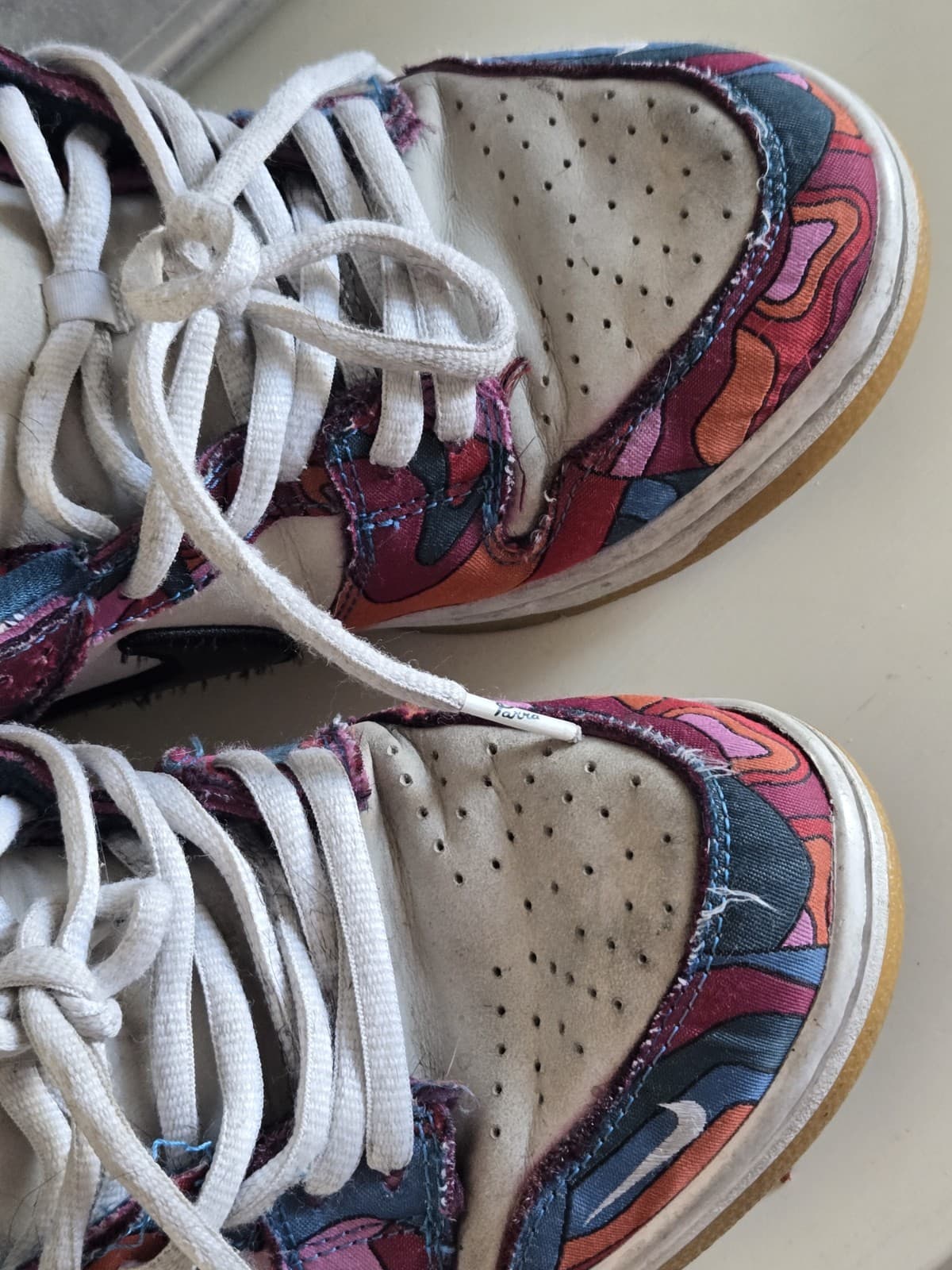 Nike SB Parra Dunk Low Size 7.5 USED no box - Thumbnail 6