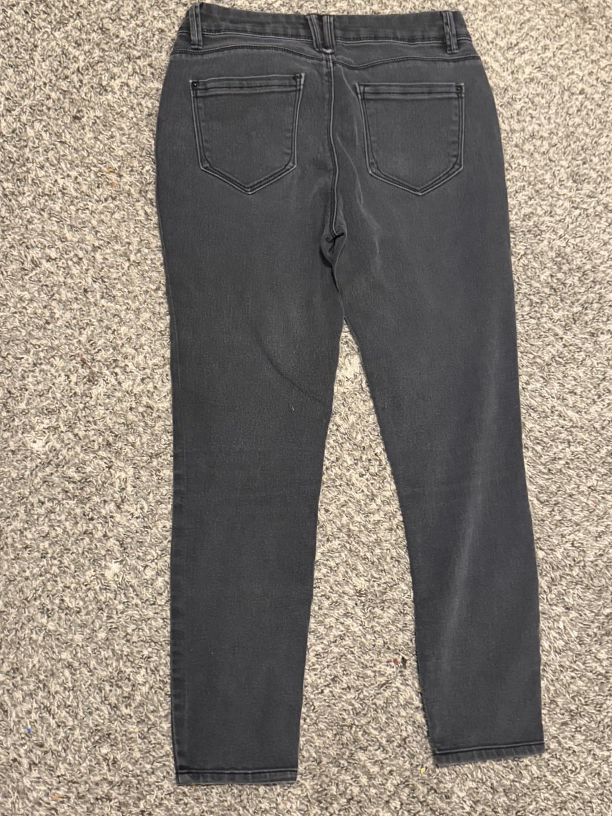 Curve Appeal Women's minimalist Leggings Straight Black Denim Jeans 4/27 - Thumbnail 6