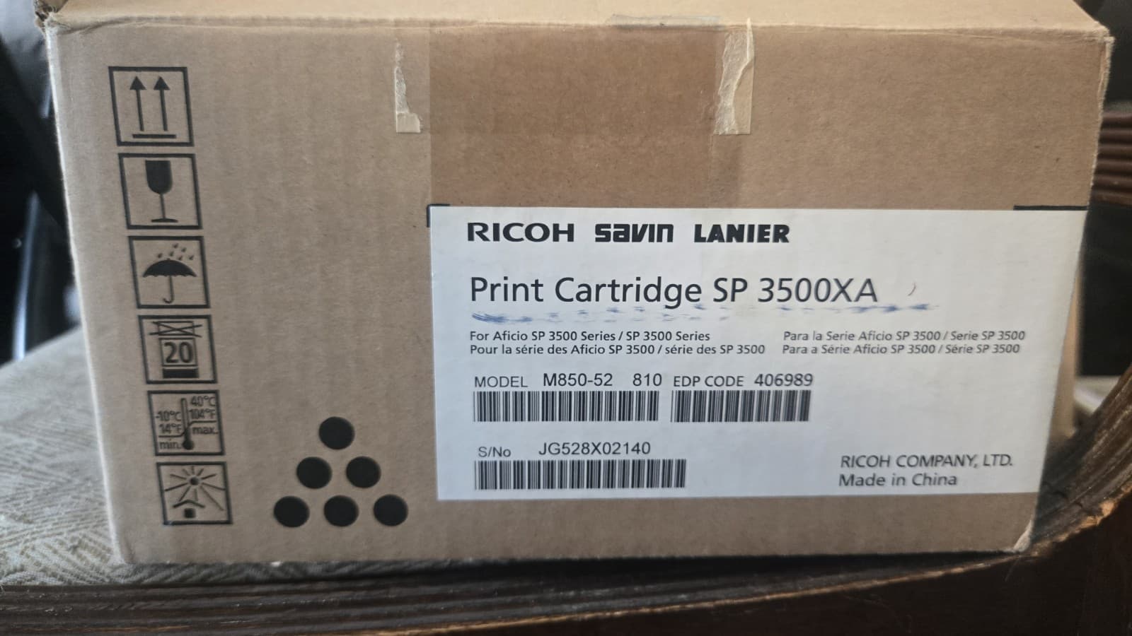 Ricoh Savin Lanier Print Cartridge SP 3500XA - Thumbnail 4