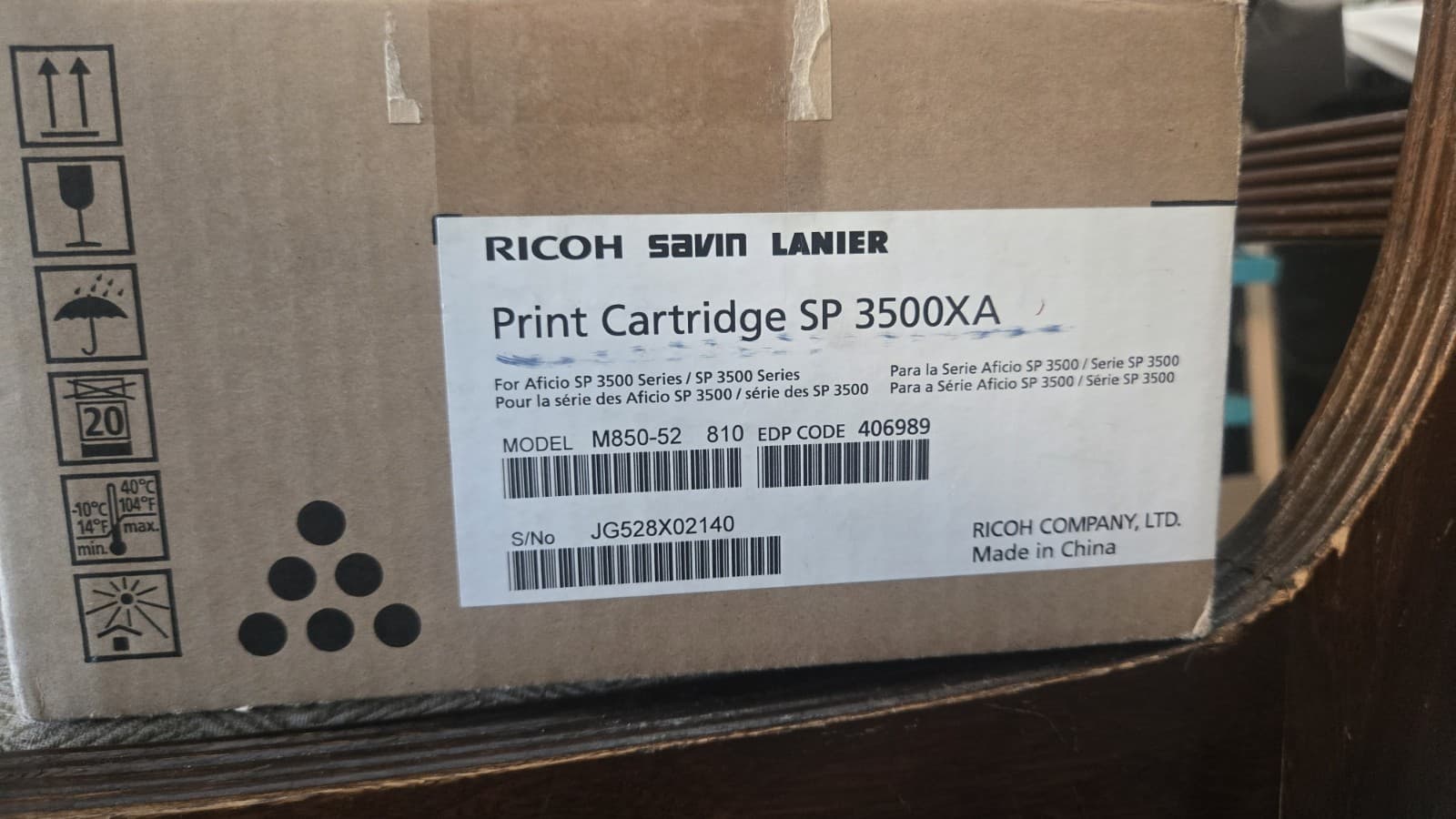 Ricoh Savin Lanier Print Cartridge SP 3500XA - Thumbnail 5