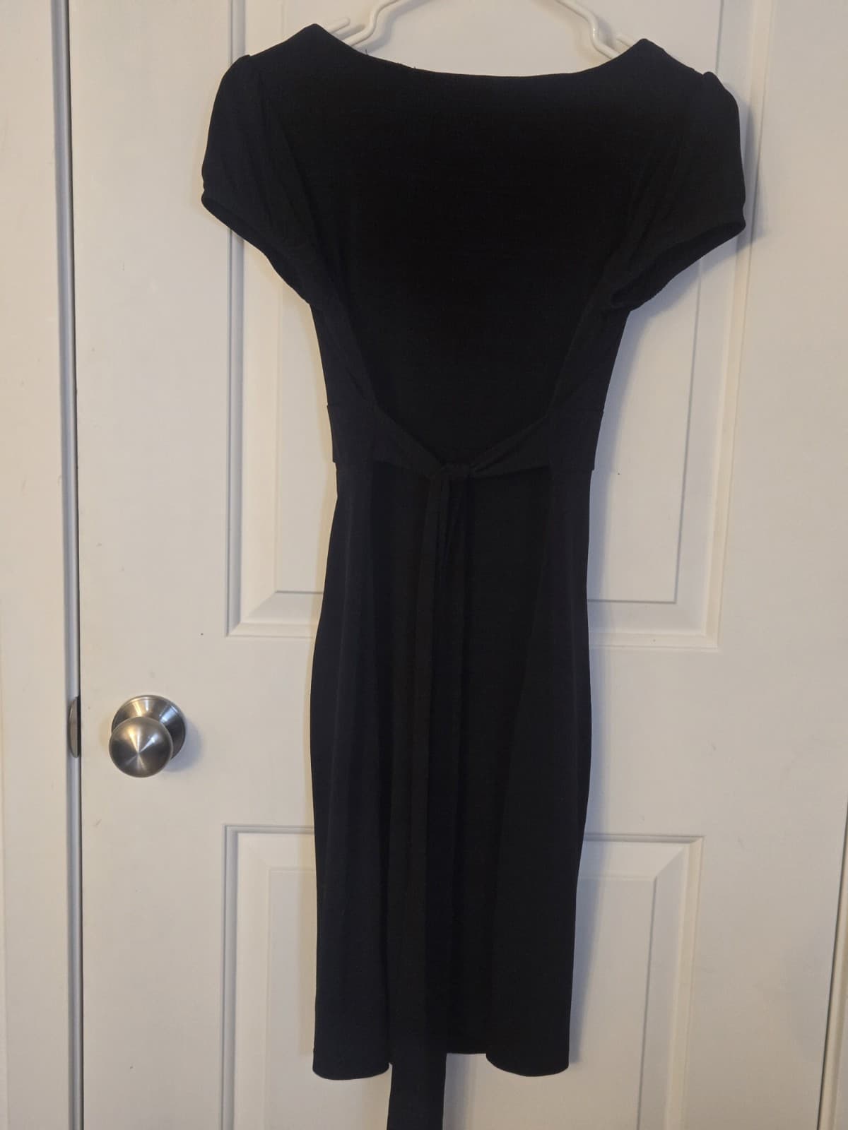 BCX Dress Women’s Medium Black Sheath Career Cocktail Made in Mexico