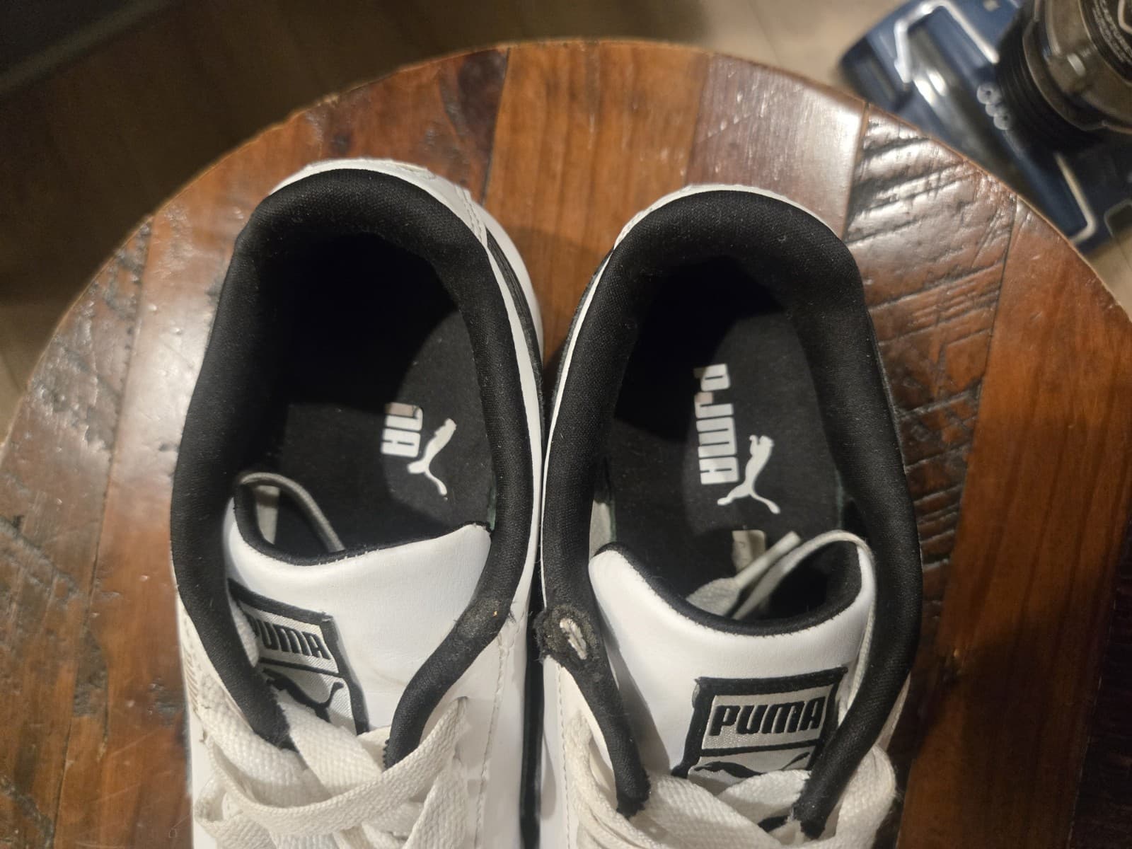 Size 3.5 - Puma Roma 24 White Black - Thumbnail 3