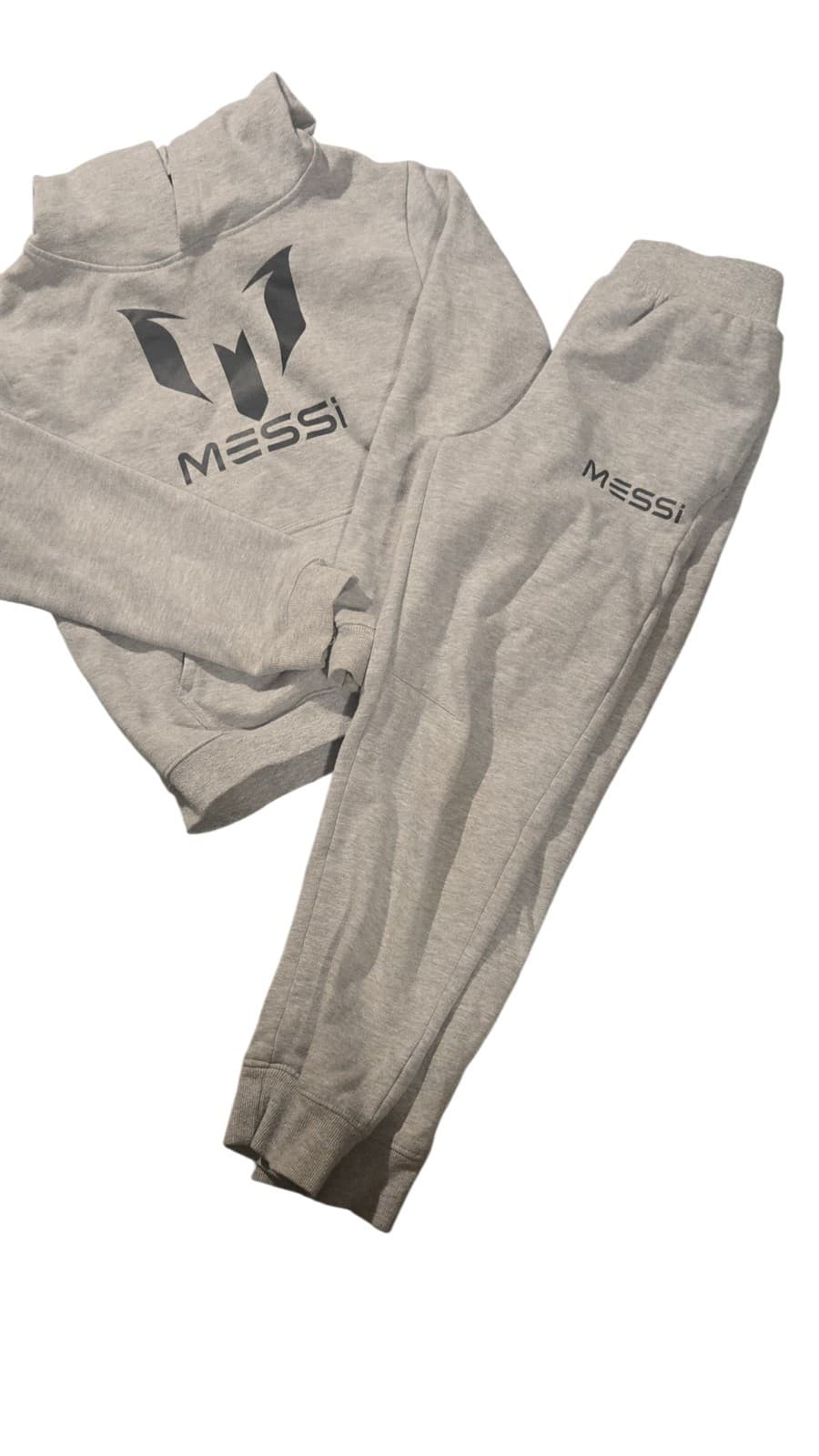 MESSi Kids Gray Hoodie & Jogger Set - Messi 10 - Thumbnail 2