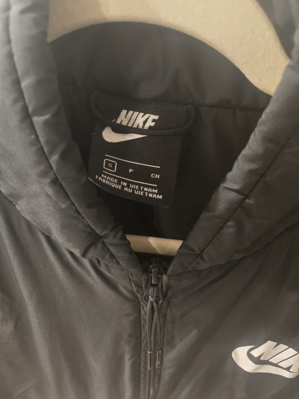 Nike Full Zip Stay Warm Bomber Jacket Coat Never Worn Size SM - Thumbnail 2