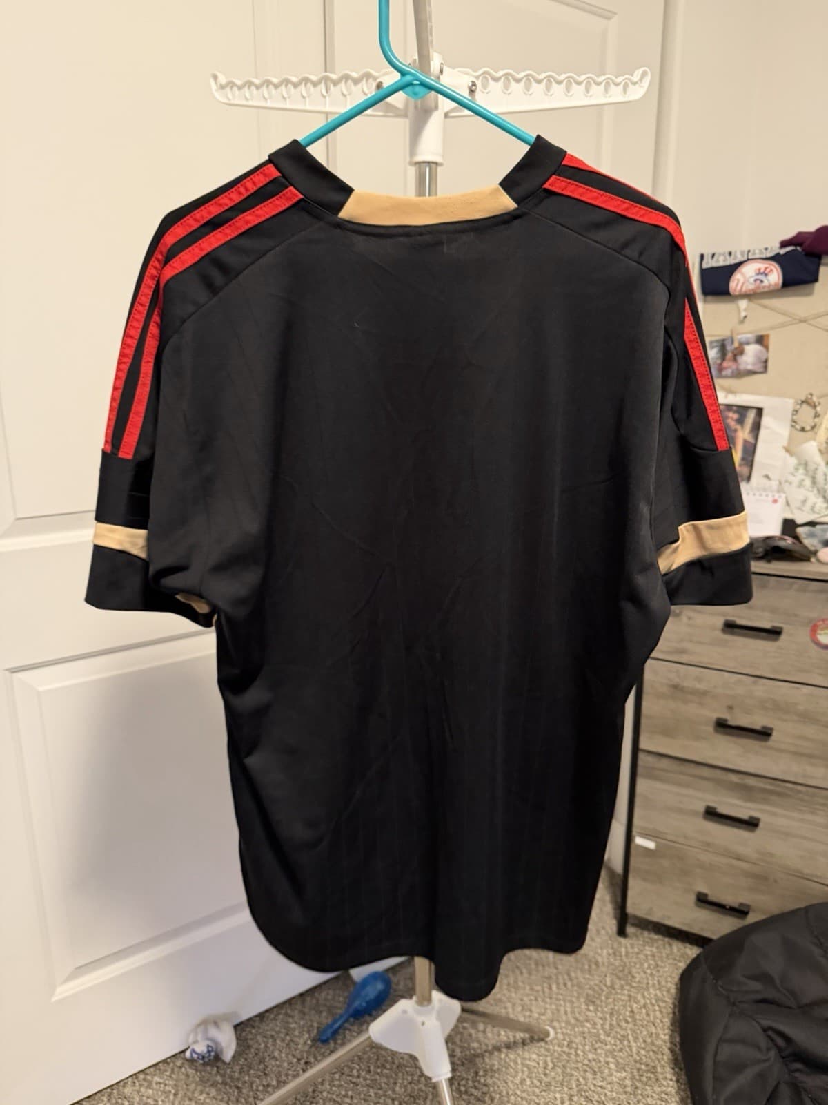 Mexico Soccer Team National Black Away Jersey Replica - Adult Large UT *EUC* - Thumbnail 2