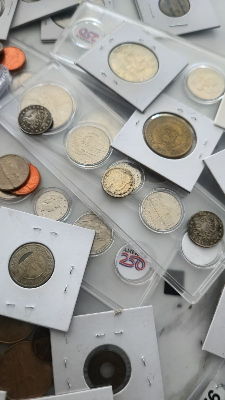 Estate Coin Lot 10 Mixed Vintage Coins Wheat Cents Indian Head Buffalo Silver... - Thumbnail 2