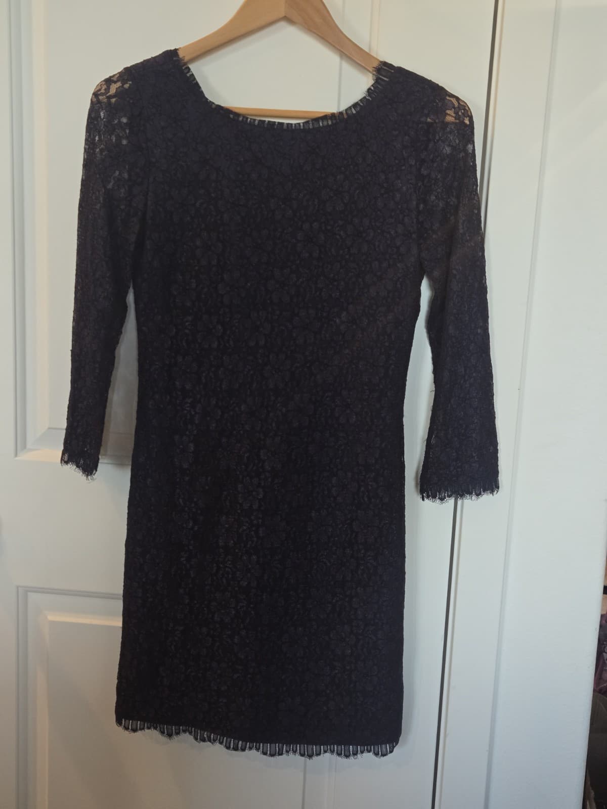 THML Navy Lace Dress Description (Size Small)