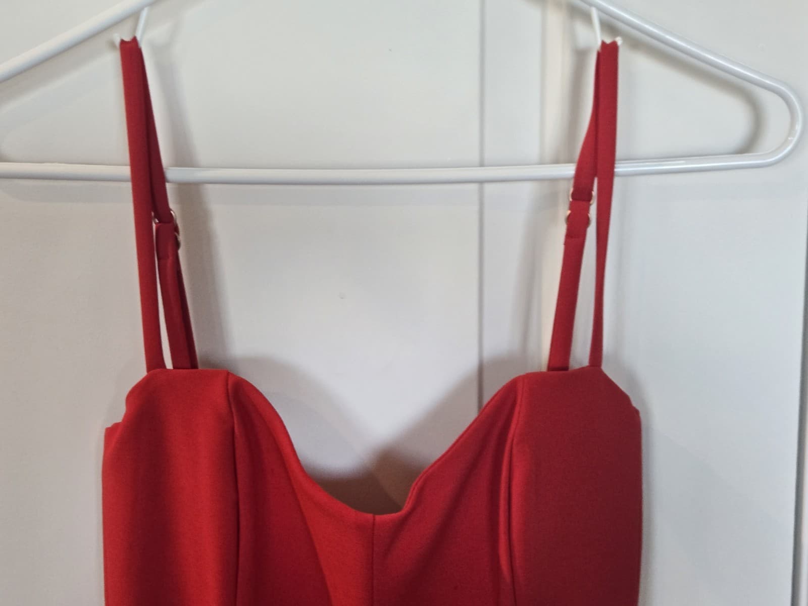 Nookie Red Bodycon Midi Dress – Size XS - Thumbnail 7