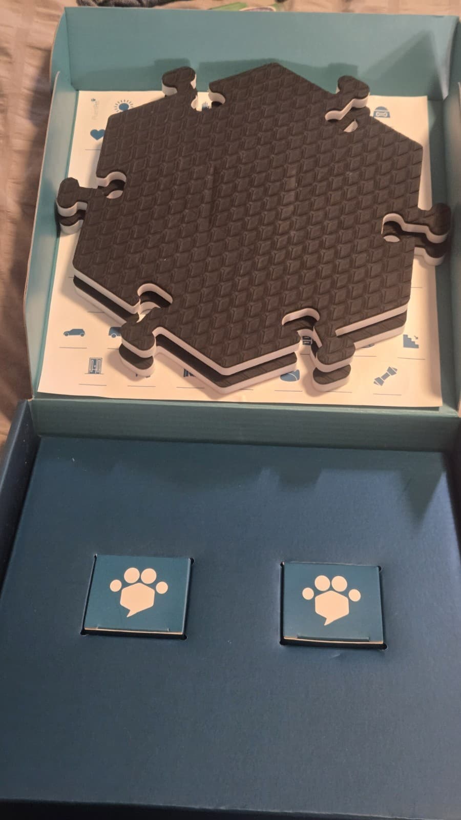 Fluent Pet Tester Kit 2 Sound Buttons 2 Hextiles Talking Dog Cat FluentPet - Thumbnail 9