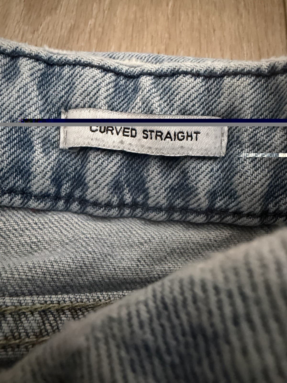 Forever 21 Jeans Blue Light Wash Distressed Denim 5-Pocket - Thumbnail 3