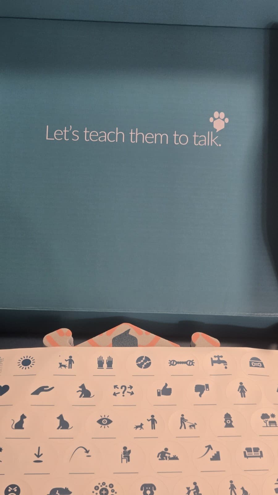 Fluent Pet Tester Kit 2 Sound Buttons 2 Hextiles Talking Dog Cat FluentPet - Thumbnail 3