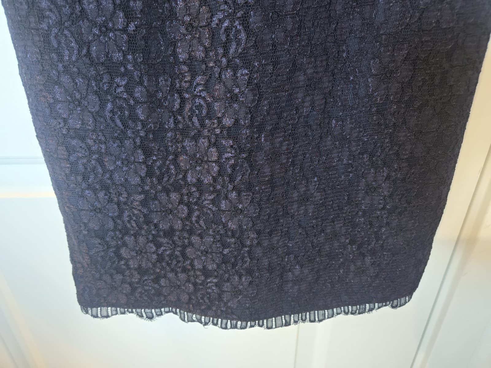 THML Navy Lace Dress Description (Size Small) - Thumbnail 8