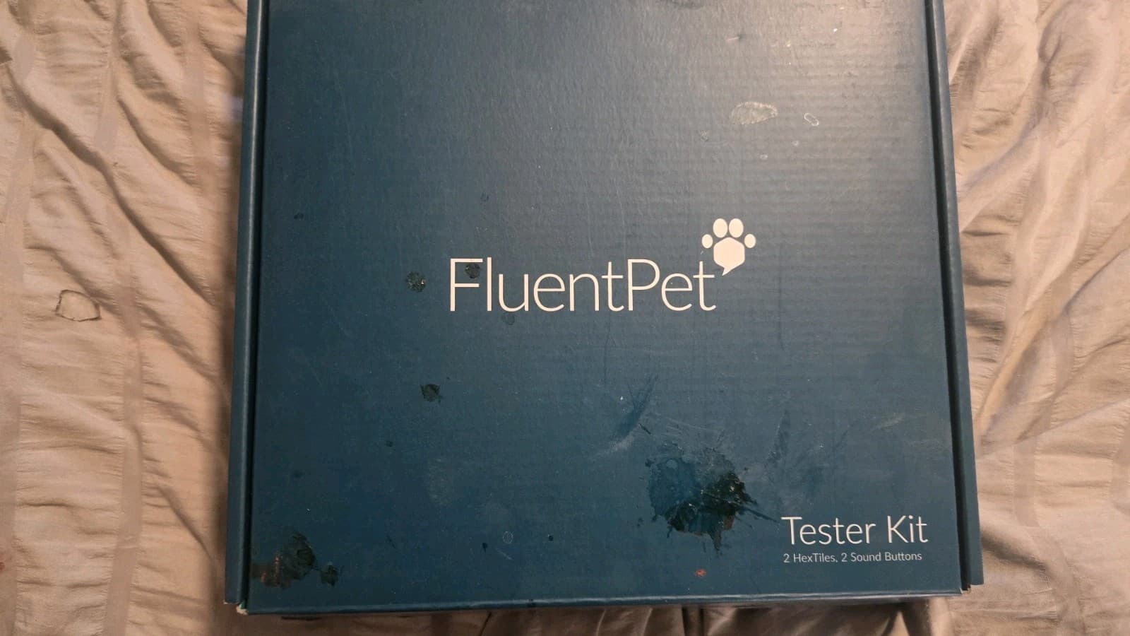 Fluent Pet Tester Kit 2 Sound Buttons 2 Hextiles Talking Dog Cat FluentPet - Thumbnail 2