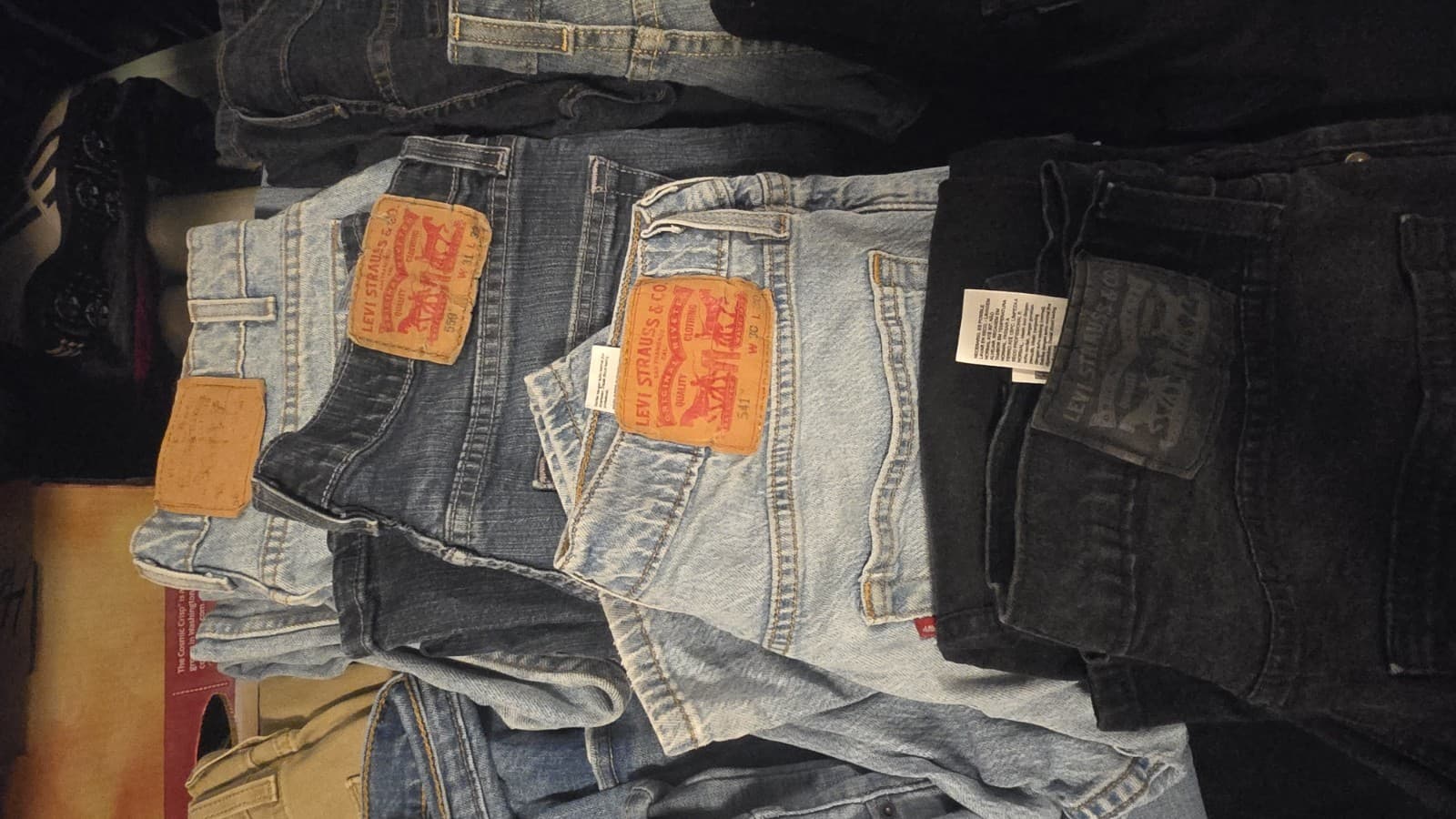 Levi’s Jeans Wholesale Lot of 10 Reseller Denim Bundle Mixed Sizes Men Women - Thumbnail 5