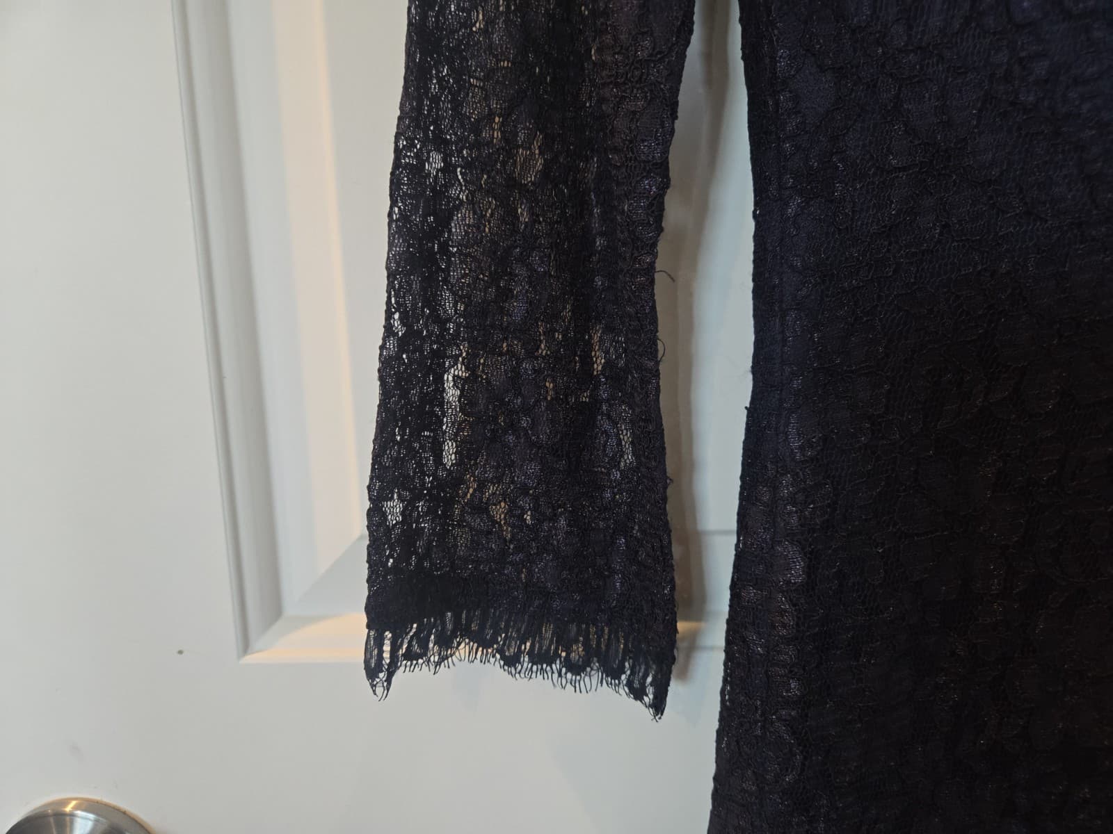 THML Navy Lace Dress Description (Size Small) - Thumbnail 13