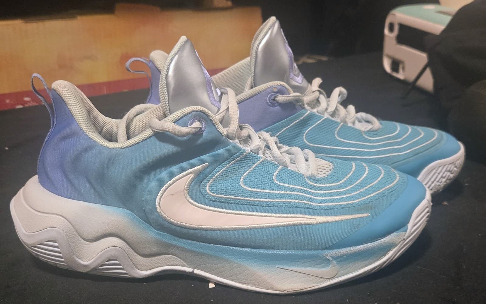 Slightly Used Nike Giannis Immortality 4 Dusty Cactus 5Youth Basketball Shoes - Thumbnail 2
