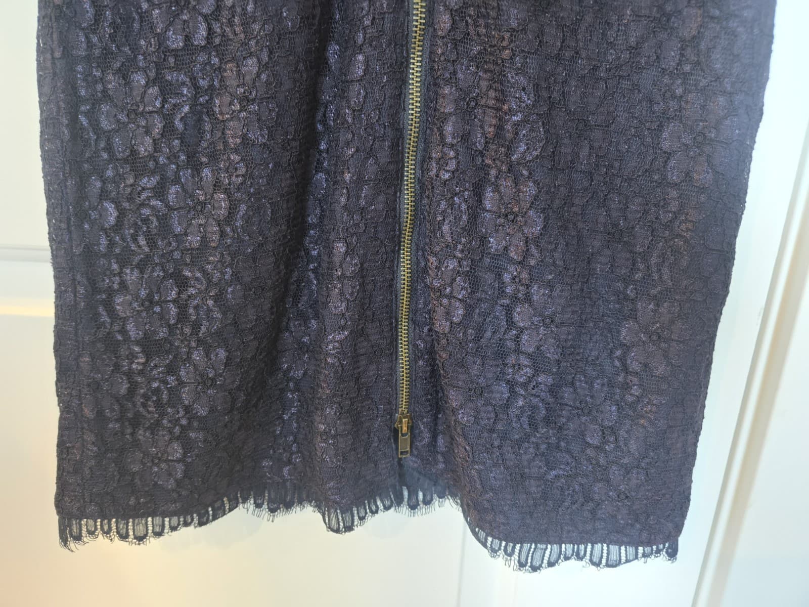 THML Navy Lace Dress Description (Size Small) - Thumbnail 12
