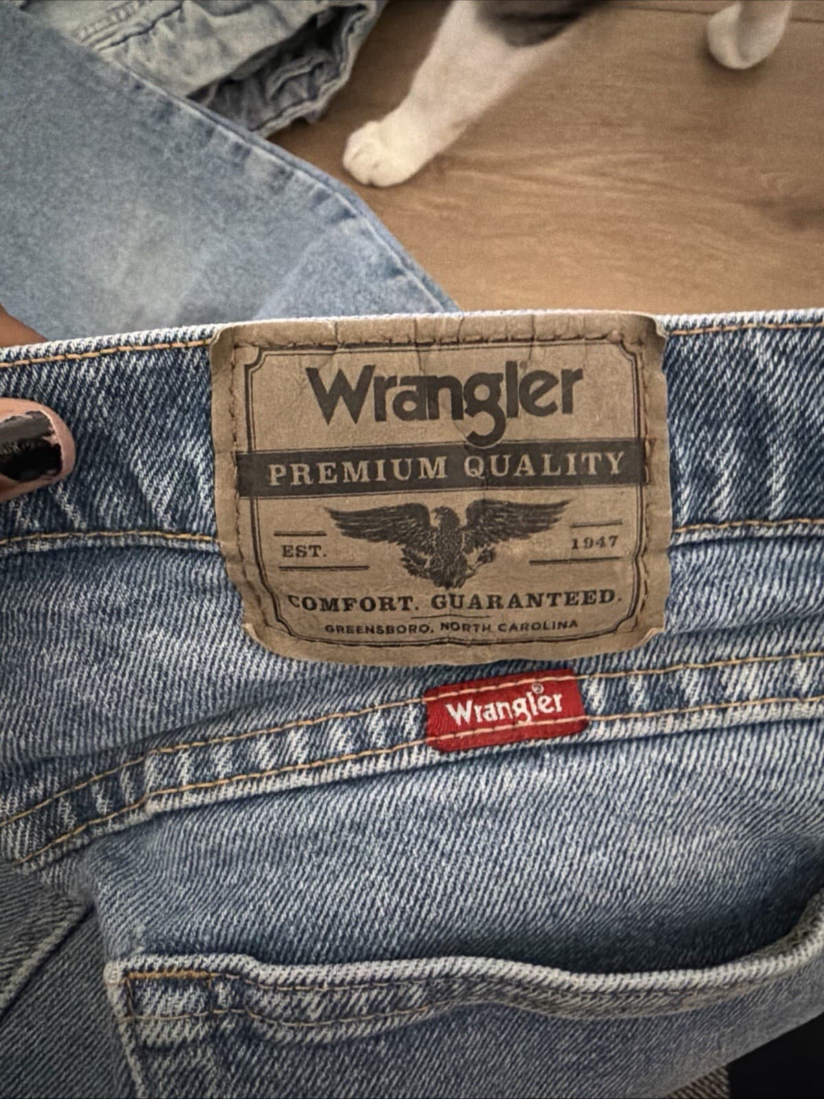 Wrangler premium quality jeans 33 X 30 - Thumbnail 5