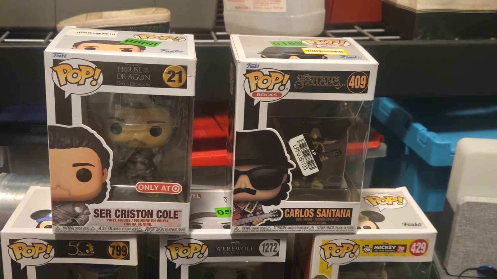 Funko Pop Lot of 5 Disney Marvel House of Dragon Santana Target Exclusive - Thumbnail 3