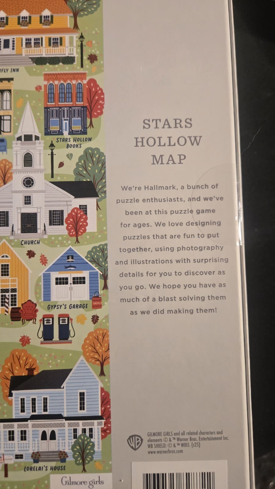Gilmore Girls Stars Hollow Map Puzzle 1000 Piece Hallmark Gift - Thumbnail 8