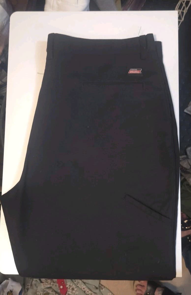 Dickies Work Pants – Black Canvas | W40 L32 - Thumbnail 7