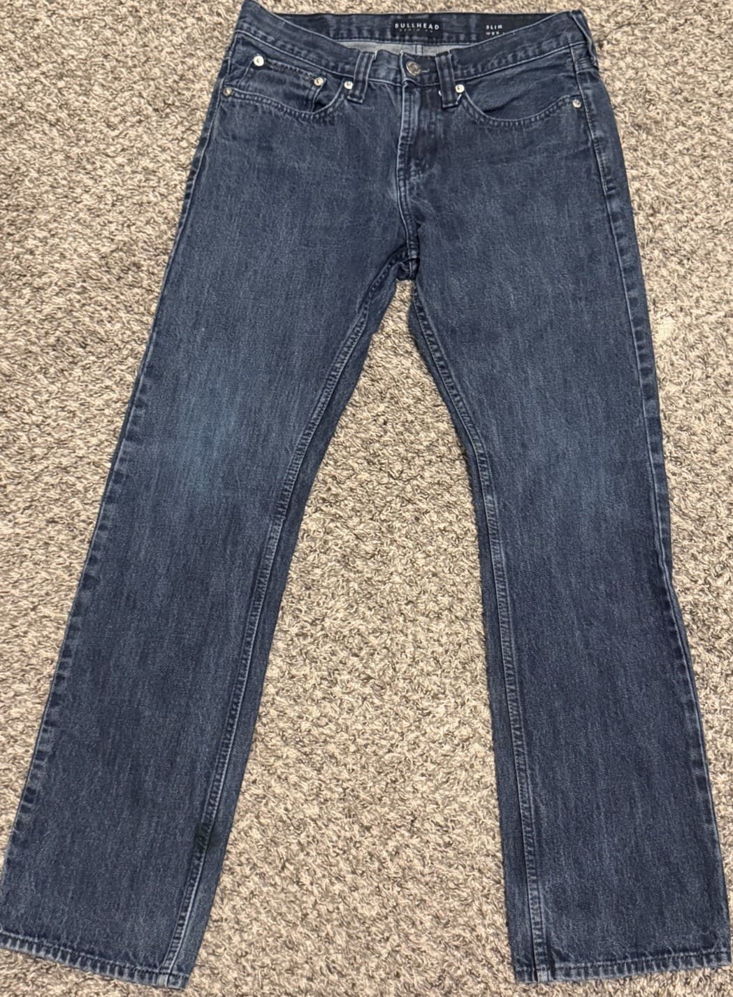 Bullhead Women Slim Denim Jeans Size 29x30 Blue Used Excellent Condition - Thumbnail 3