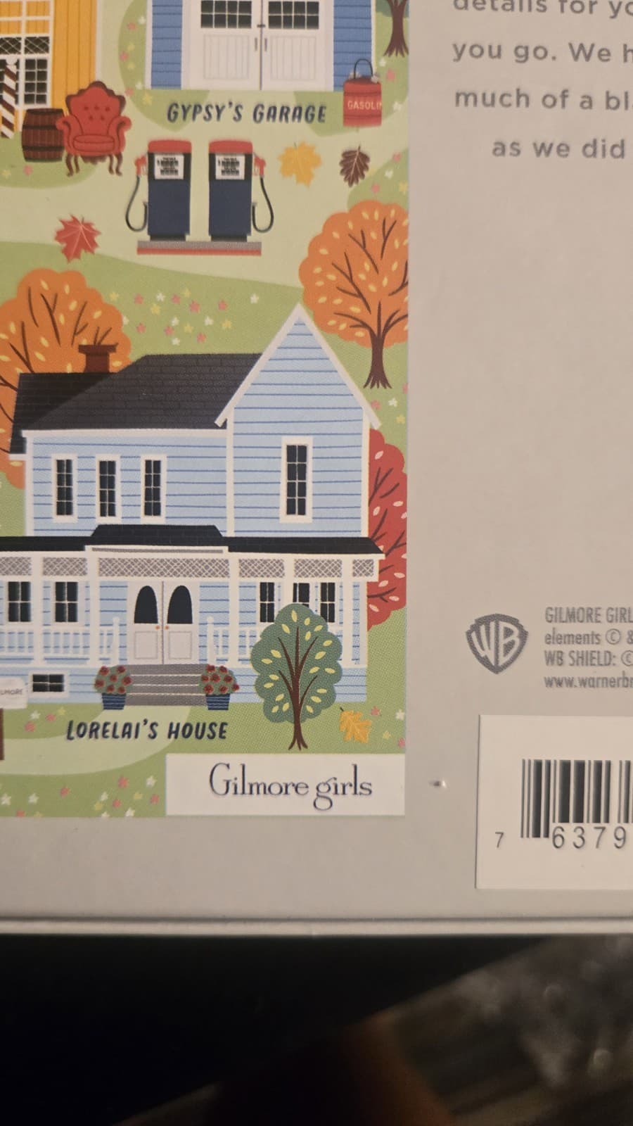 Gilmore Girls Stars Hollow Map Puzzle 1000 Piece Hallmark Gift - Thumbnail 11
