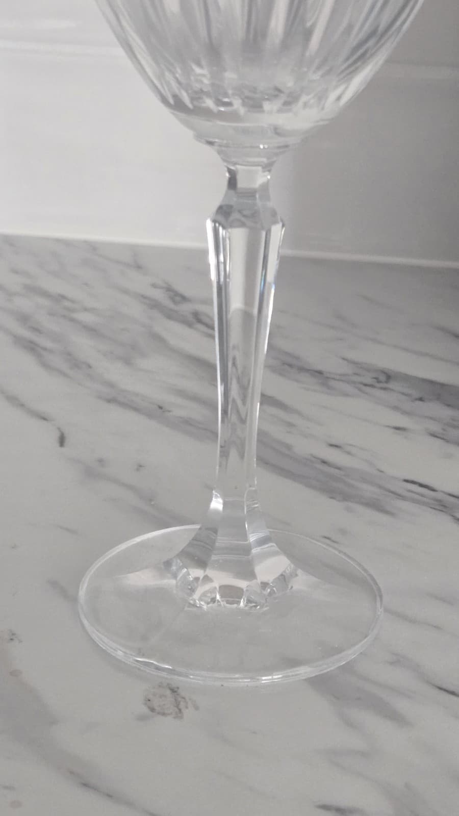 Vintage Crystal Drinkwear Water Goblets Set of 3 New Old Stock Germany - Thumbnail 4