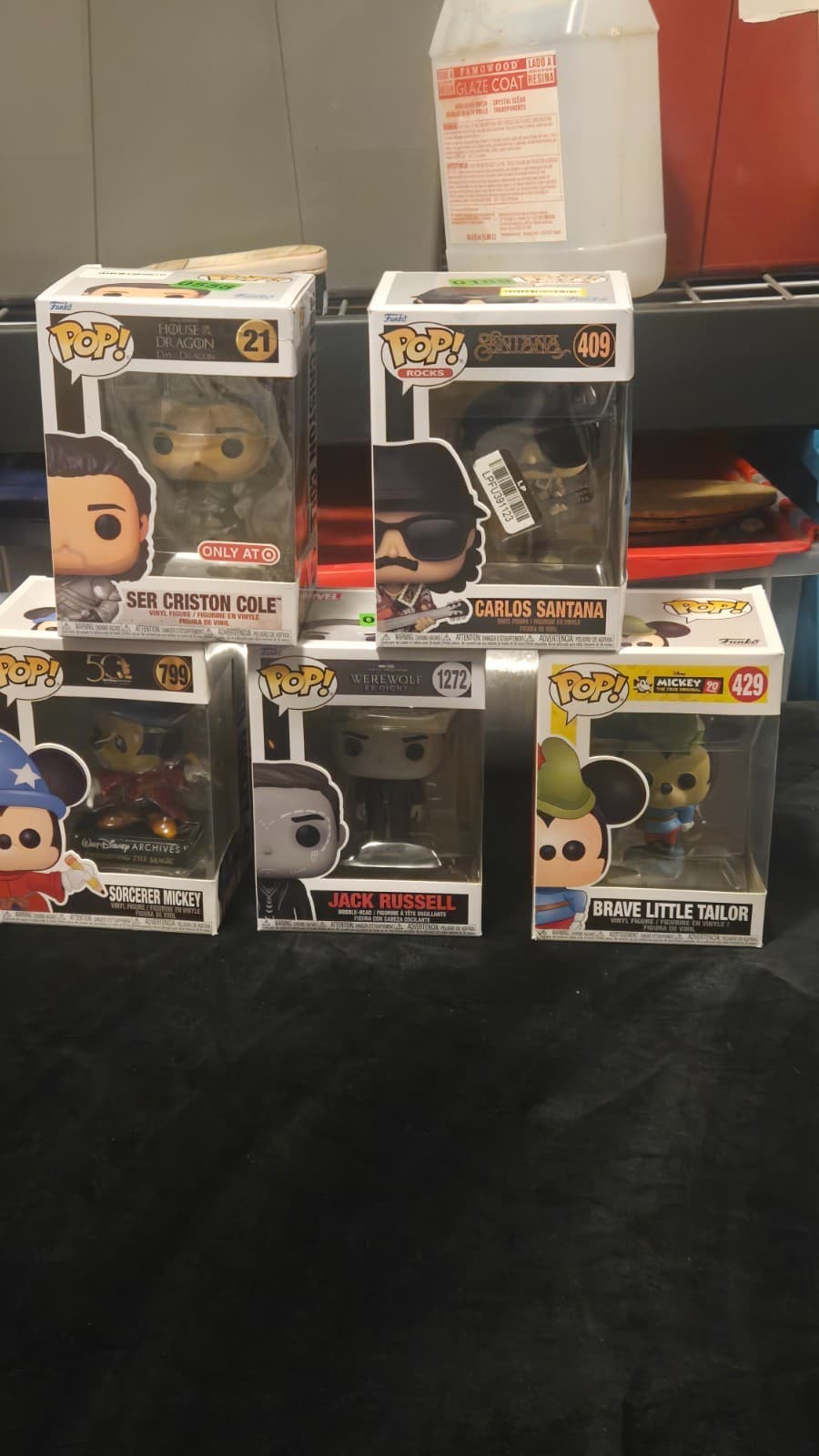 Funko Pop Lot of 5 Disney Marvel House of Dragon Santana Target Exclusive - Thumbnail 2