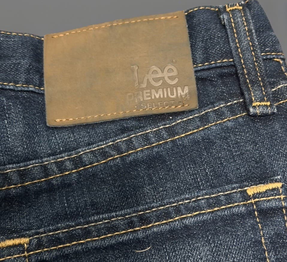 Lee Premuim Select Jeans Womens 14r Blue (14) Adjustable Waist Denim - Thumbnail 5