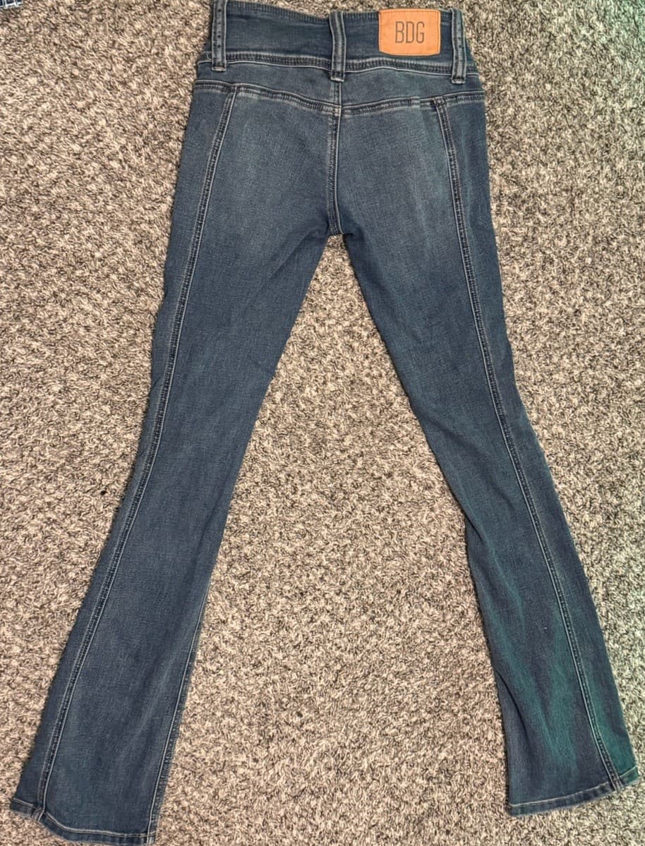 Urban Outfitters BDG Recycled High-Waisted Baggy Jeans 24W 32L NWT - Thumbnail 6