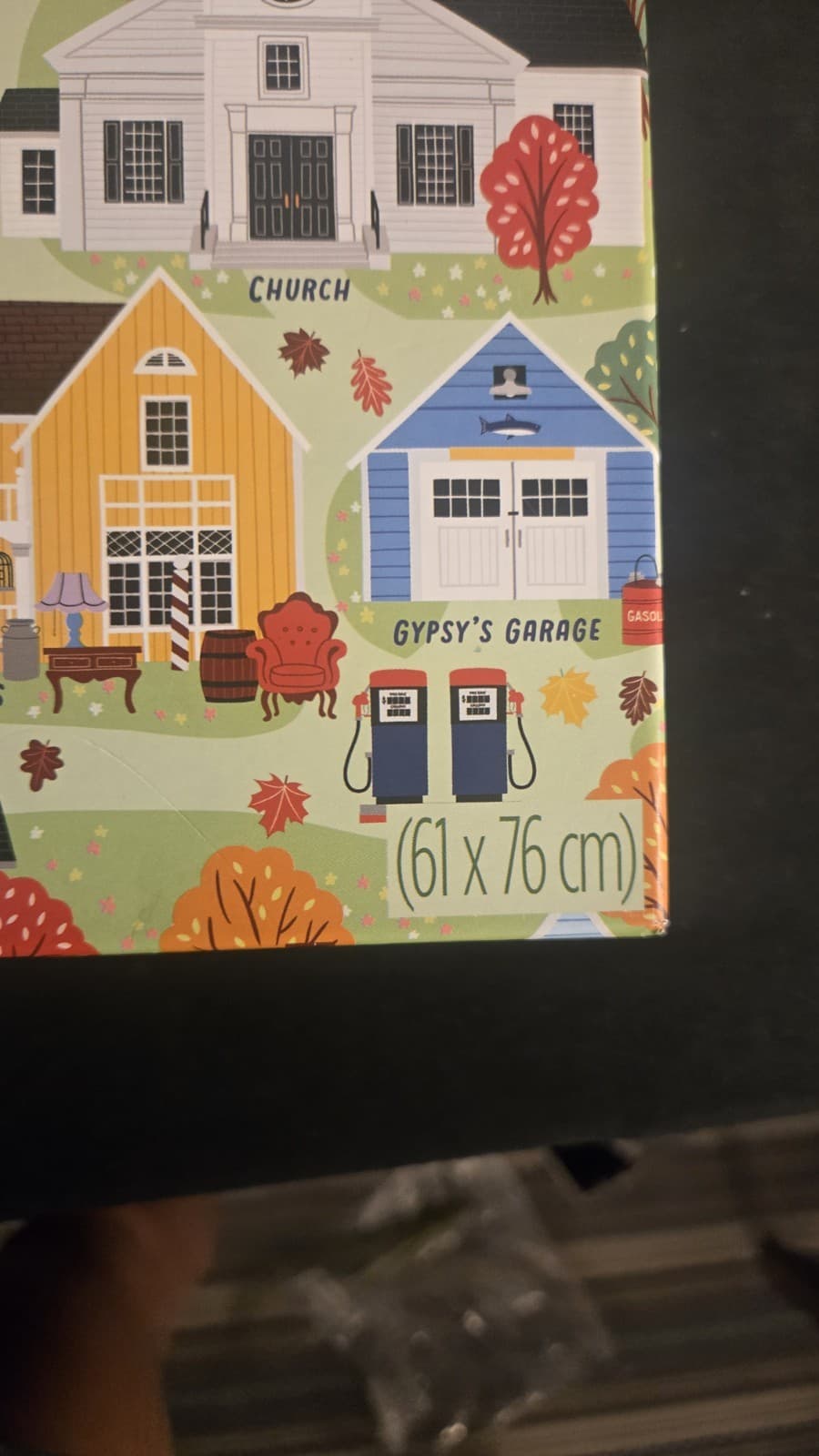 Gilmore Girls Stars Hollow Map Puzzle 1000 Piece Hallmark Gift - Thumbnail 3