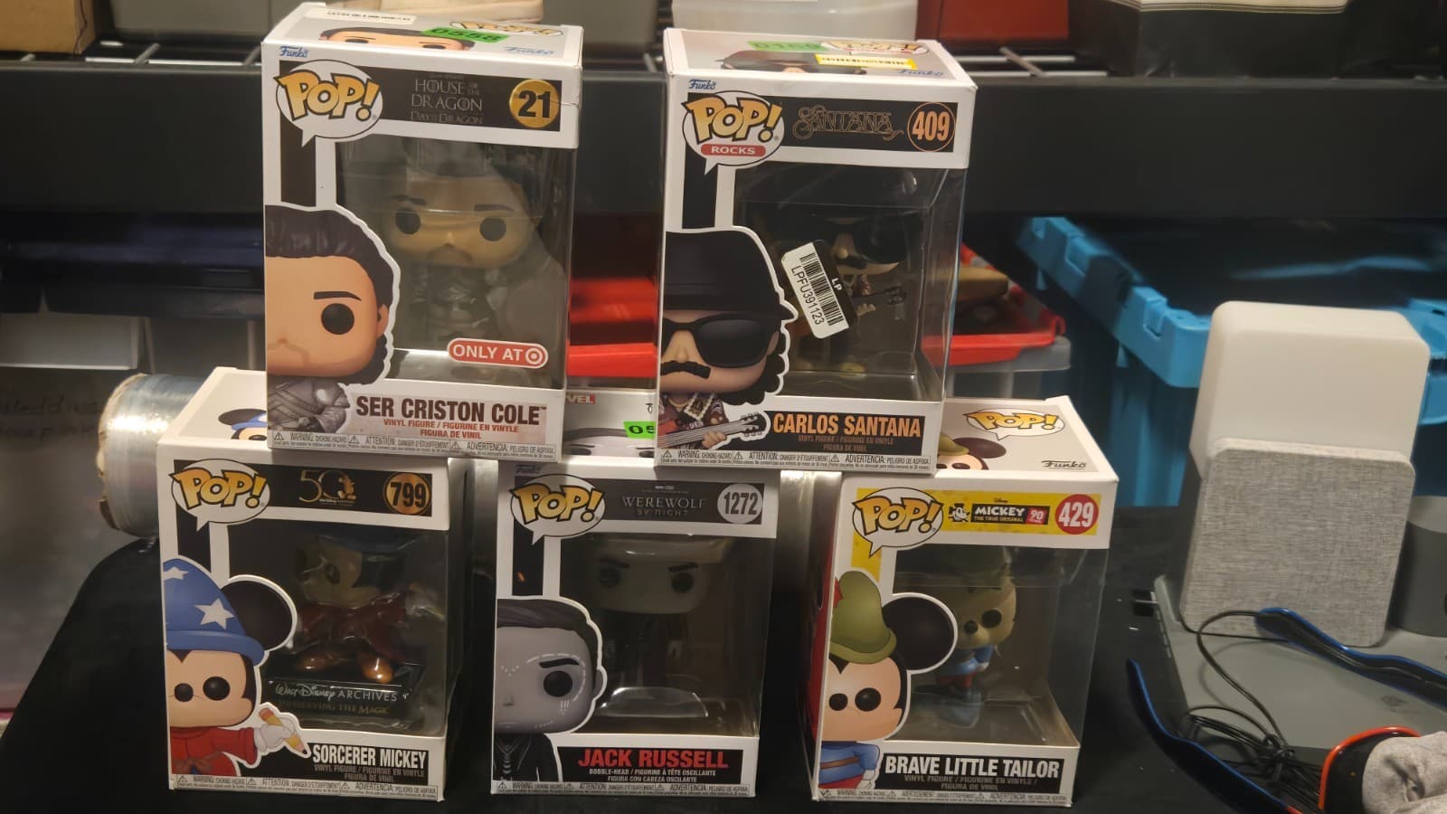 Funko Pop Lot of 5 Disney Marvel House of Dragon Santana Target Exclusive - Thumbnail 4