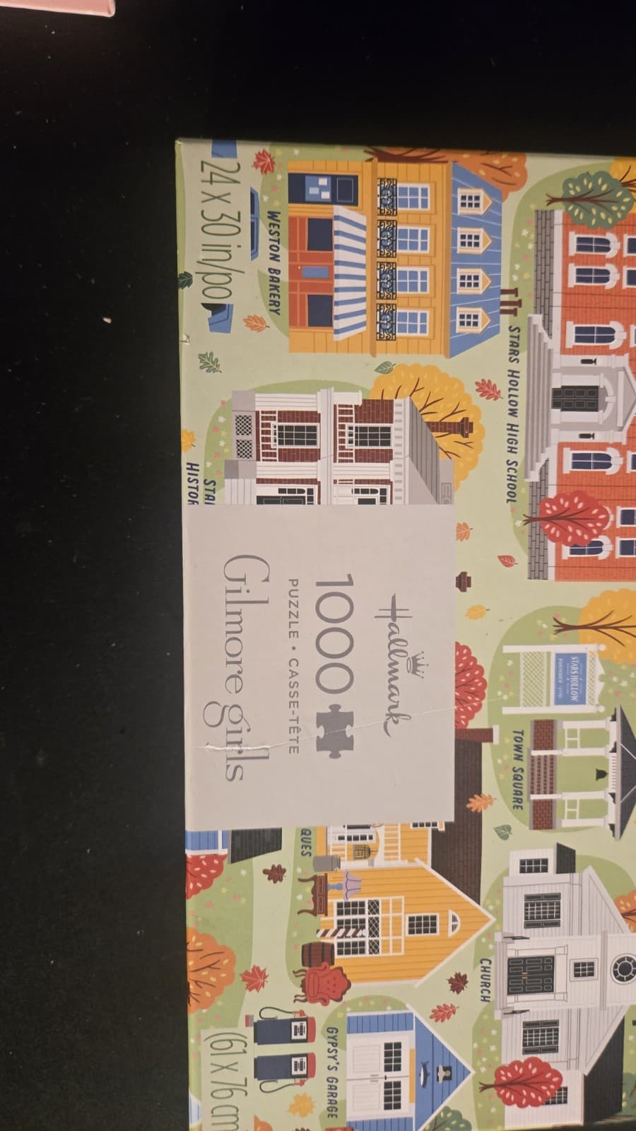 Gilmore Girls Stars Hollow Map Puzzle 1000 Piece Hallmark Gift - Thumbnail 13