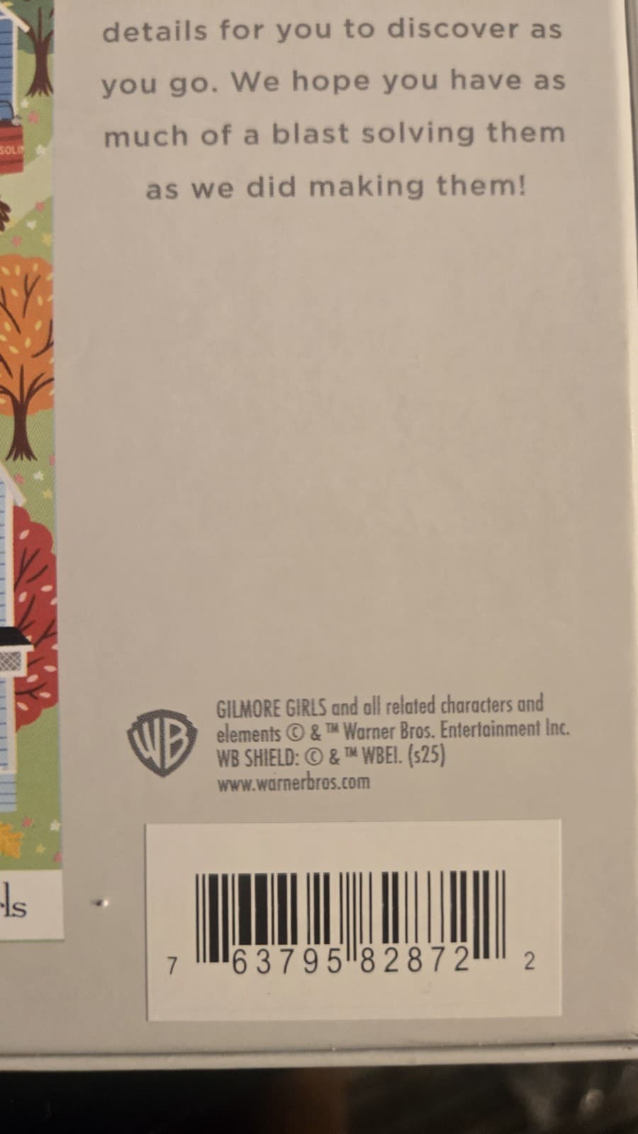 Gilmore Girls Stars Hollow Map Puzzle 1000 Piece Hallmark Gift - Thumbnail 10