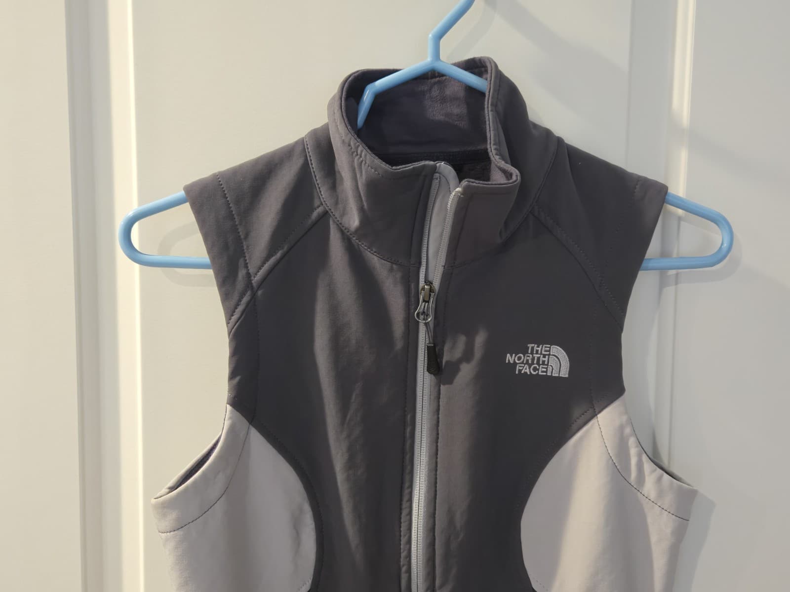 North Face Apex Vest Womens XS Blac Softshell Windbreaker Full Zip Flight Series - Thumbnail 4