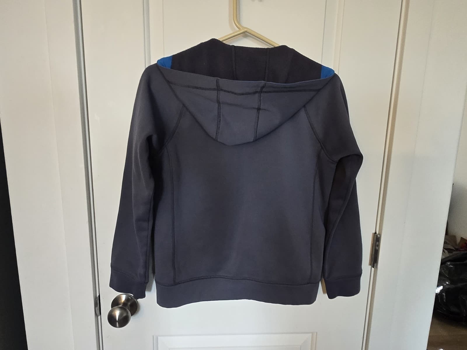 Adidas Big Boys Hoodie Full Zip Large (14/16) Fleece Lined Long Sleeve Pockets - Thumbnail 11