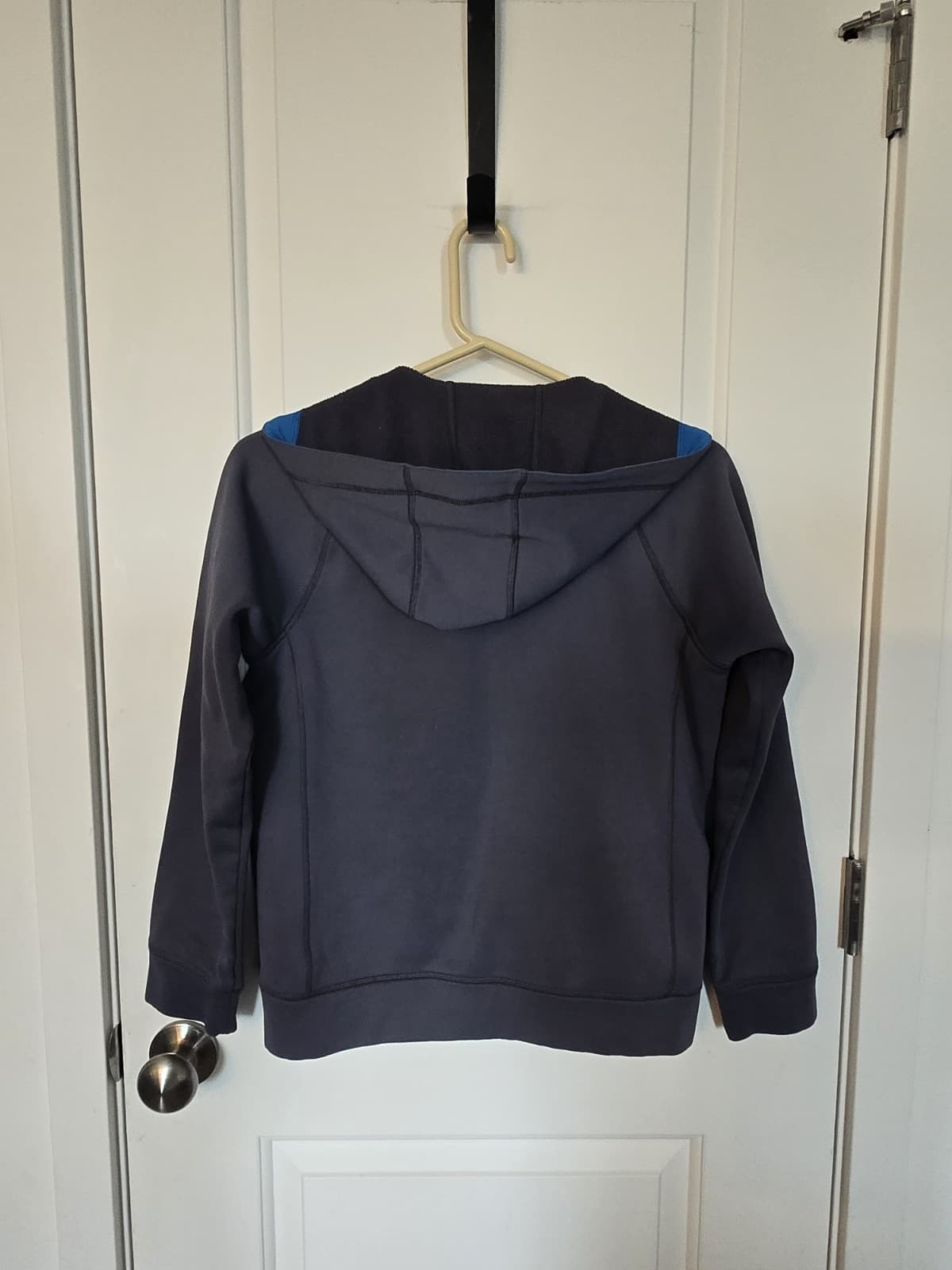 Adidas Big Boys Hoodie Full Zip Large (14/16) Fleece Lined Long Sleeve Pockets - Thumbnail 10