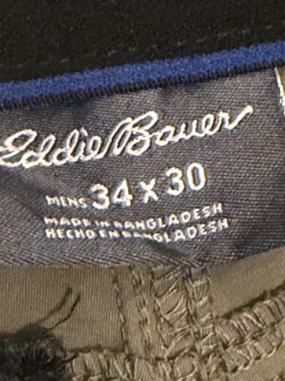 Eddie Bauer Mens Slim Straight Jeans 32x34 - Thumbnail 4