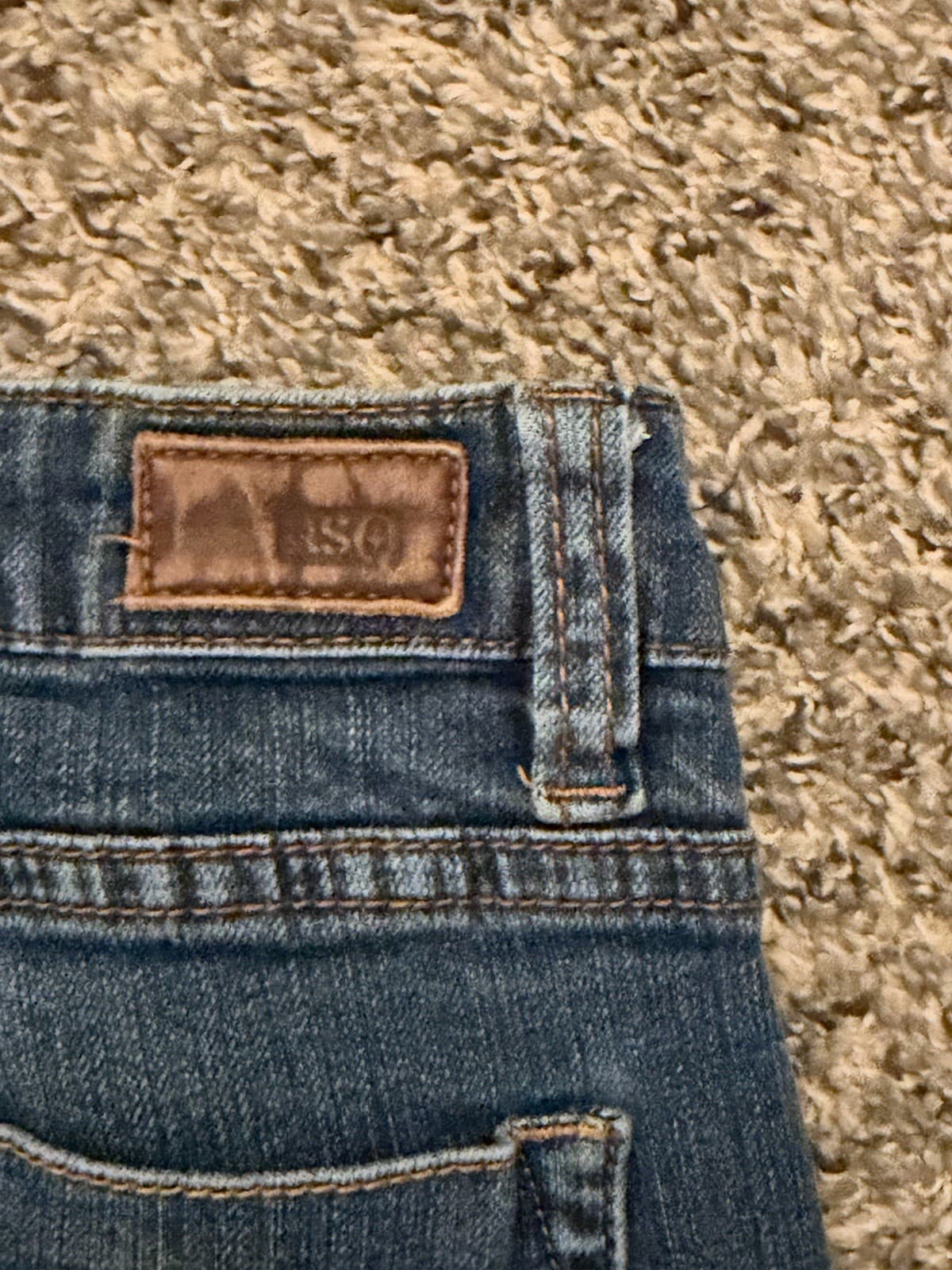 RSQ Jeans London Skinny Stretch Distressed Light Wash Denim Jeans Men’s 33x30 - Thumbnail 4