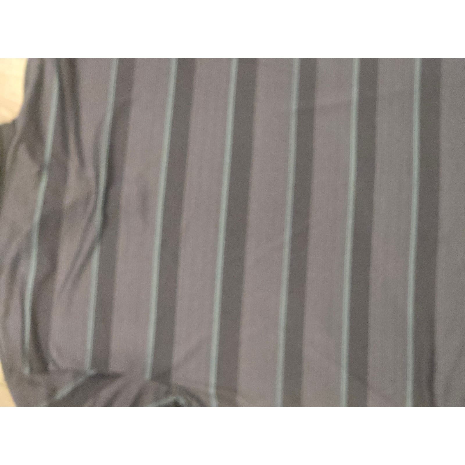 Ben Hogan Performance Polo Shirt Mens XL Gray Blue Striped Golf Short Sleeve - Thumbnail 5