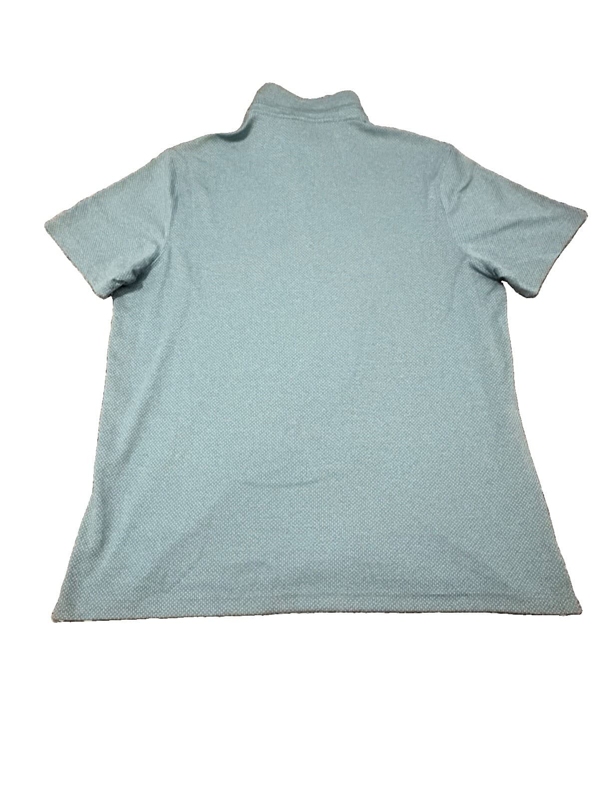 Champion Shirt Mens Large Green Short Sleeve Polo Lightweight Polyester Casual - Thumbnail 2