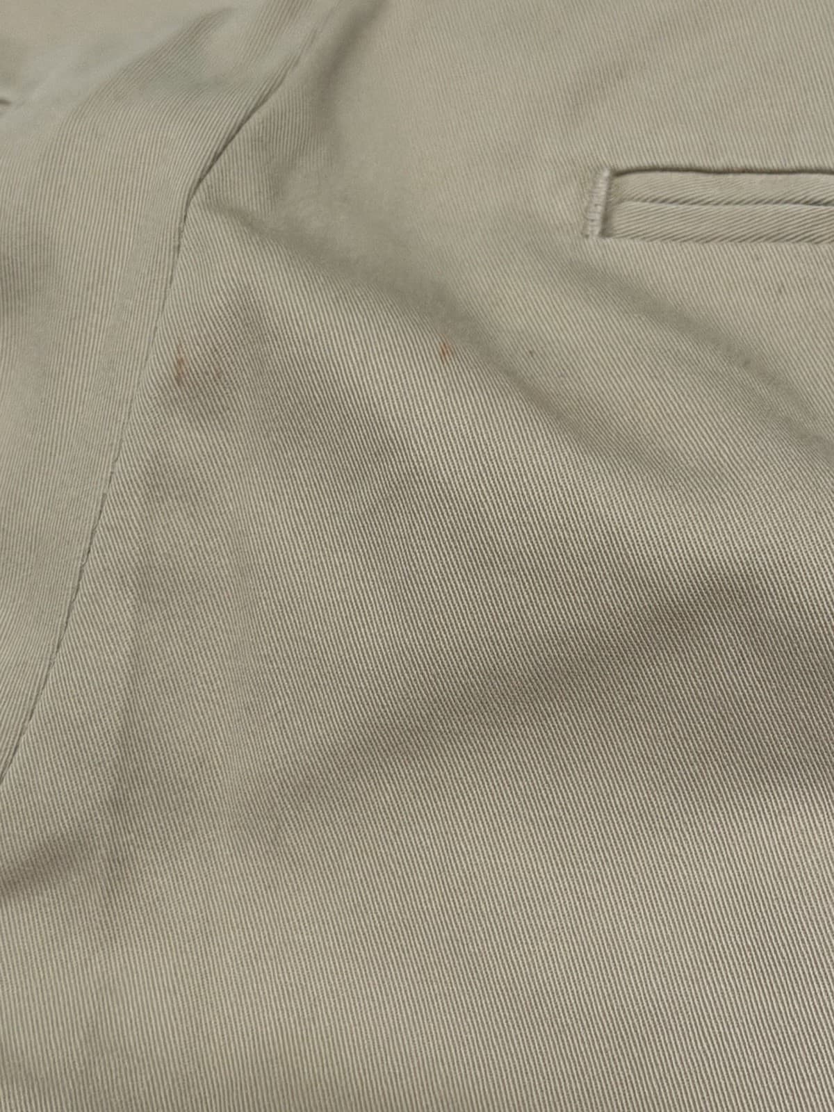 EDDIE BAUER BEIGE COTTON PLEATS CUFFS PANTS MEN (there Is Mark But Washable) - Thumbnail 5