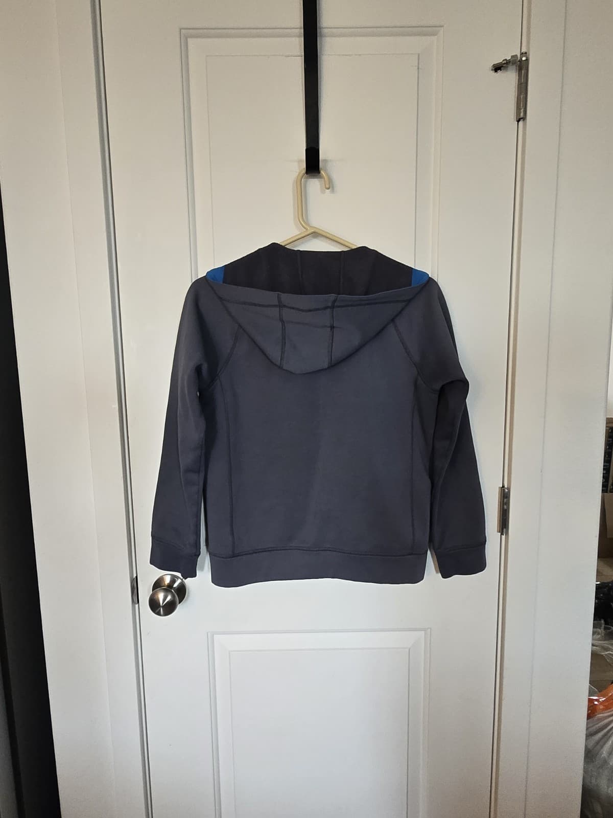 Adidas Big Boys Hoodie Full Zip Large (14/16) Fleece Lined Long Sleeve Pockets - Thumbnail 9