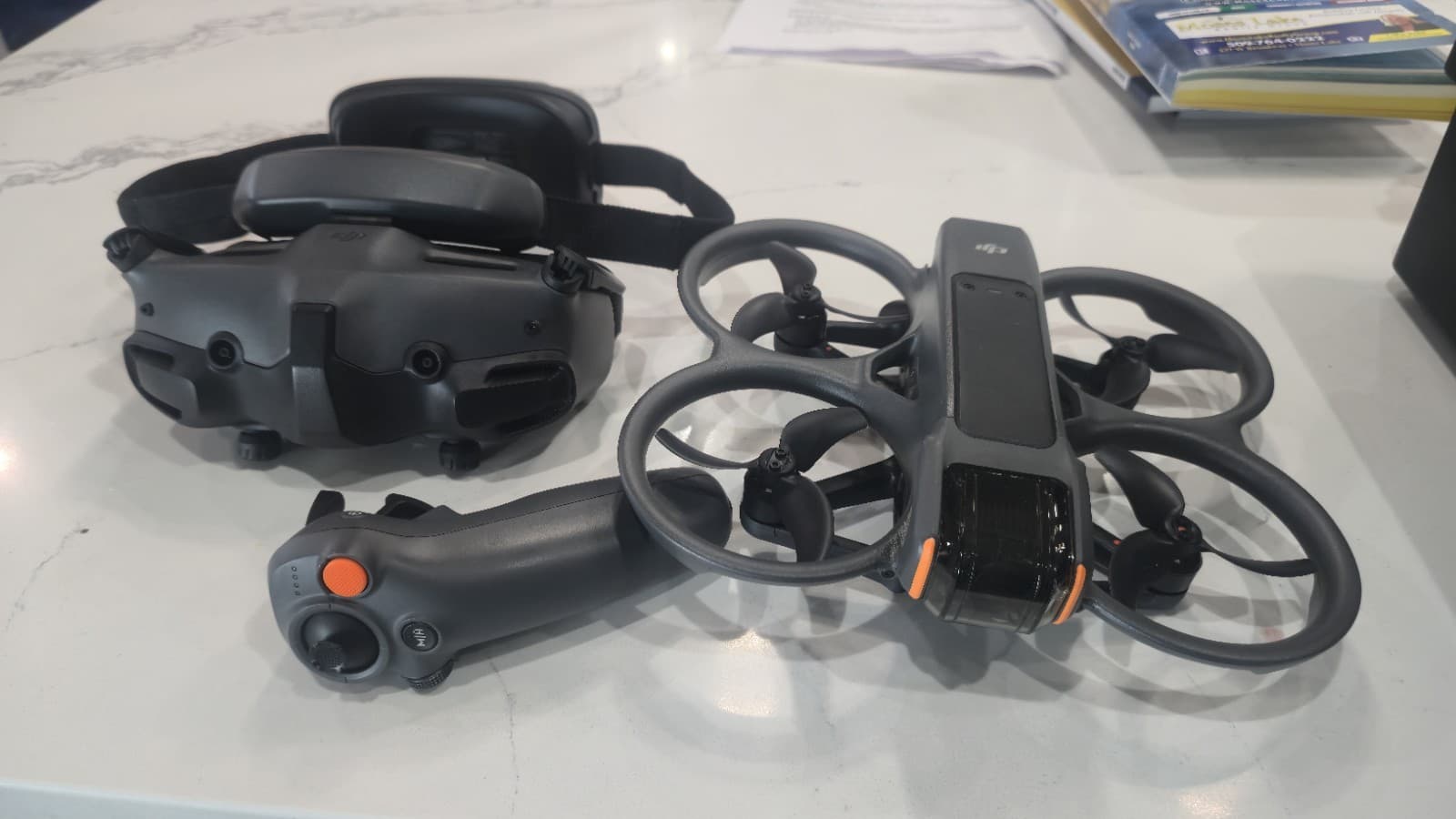 DJI Avata 2 Fly More Combo (3 Batteries) FPV Drone Goggles 3(OLED) Hard Case 4k - Thumbnail 14