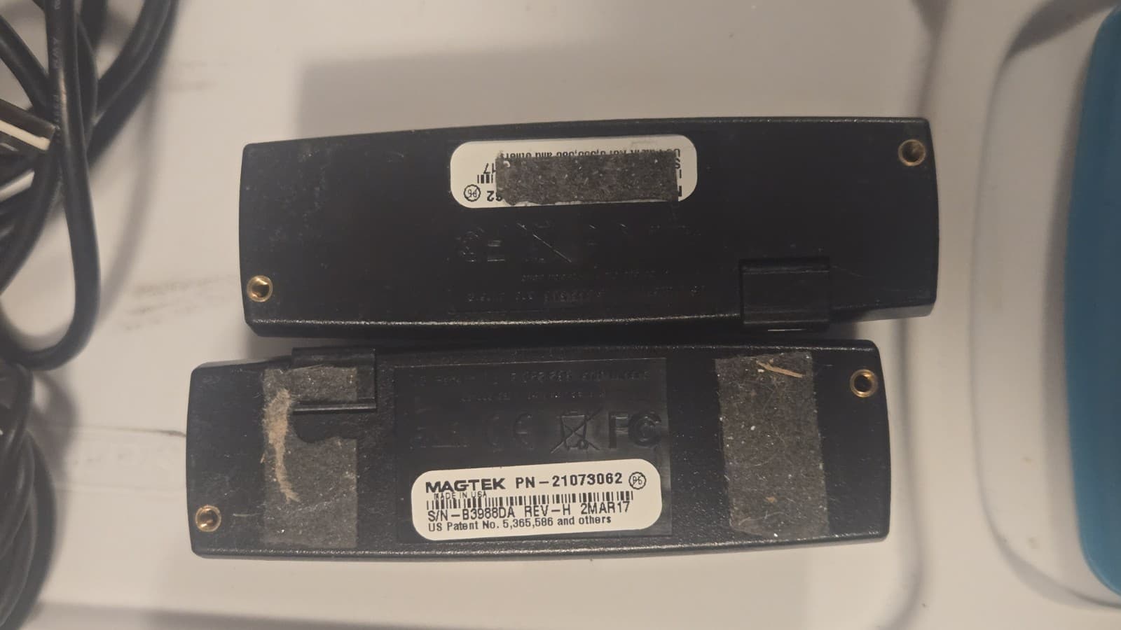 MagTek USB Magnetic Stripe Credit Card Reader Swipe Scanner PN 21073062 Tested - Thumbnail 4