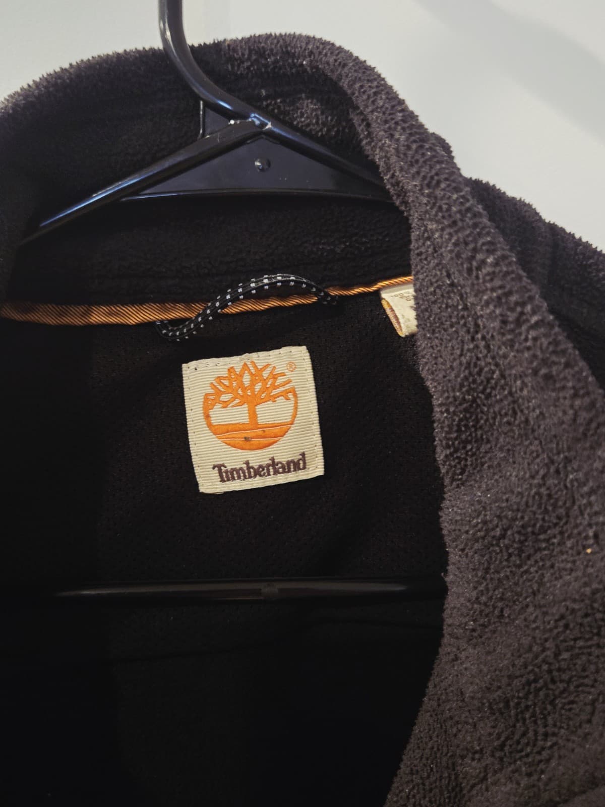 Timberland vest: Timberland fleece vest full zip brown outdoor hiking... - Thumbnail 7