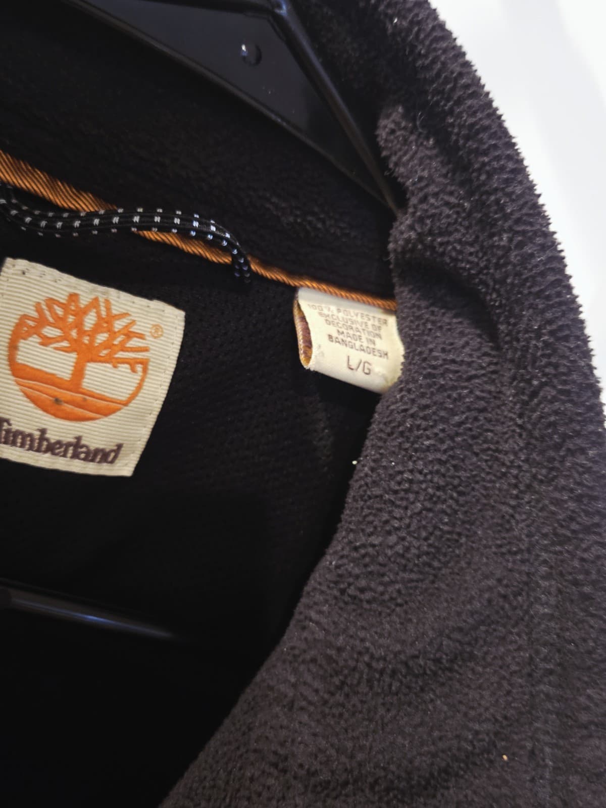 Timberland vest: Timberland fleece vest full zip brown outdoor hiking... - Thumbnail 8